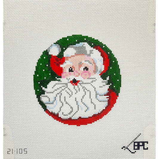 Classic Santa 13 Mesh - Garden Gate Needlepoint