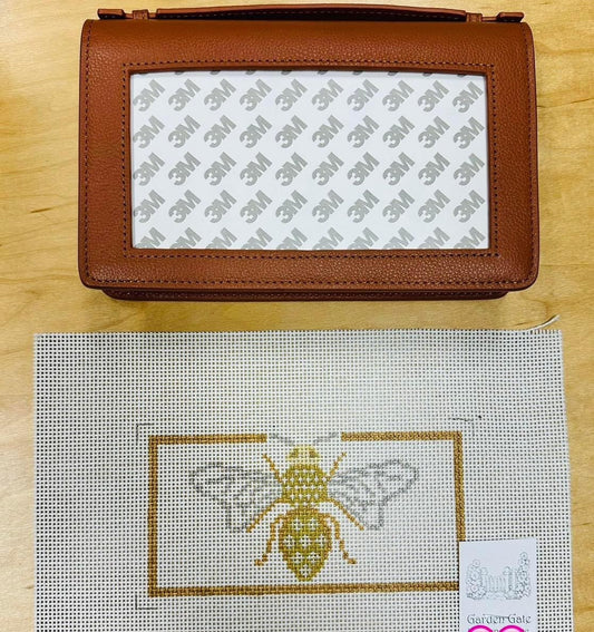 Bee w/ Brown Clutch