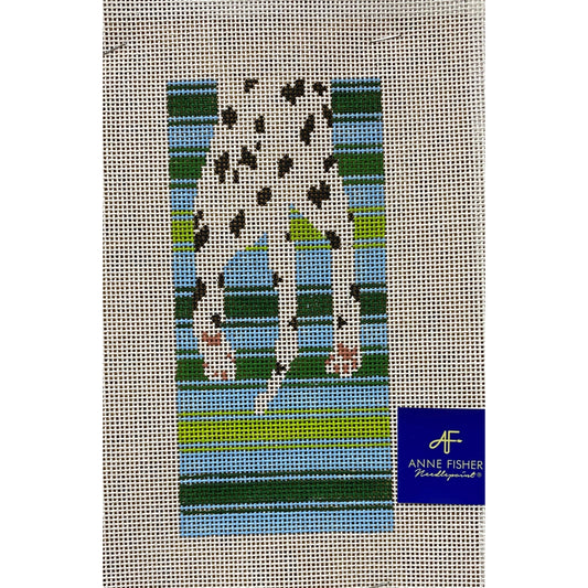 Dalmation Eyeglass Case - Garden Gate Needlepoint