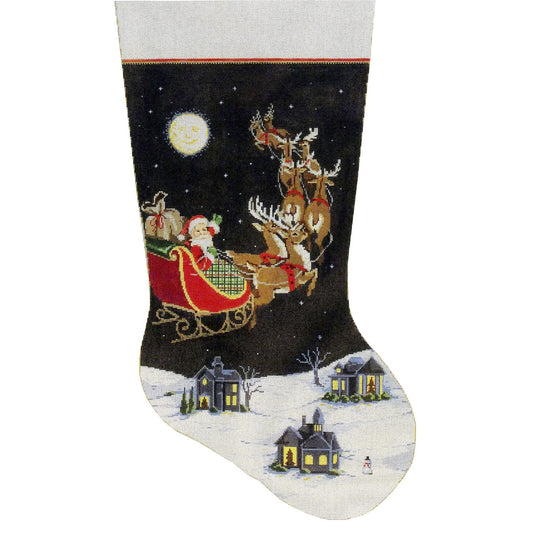 Dash Away All - Garden Gate Needlepoint