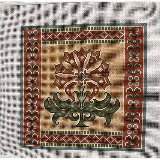 Desert Flower 1 canvas - Garden Gate Needlepoint