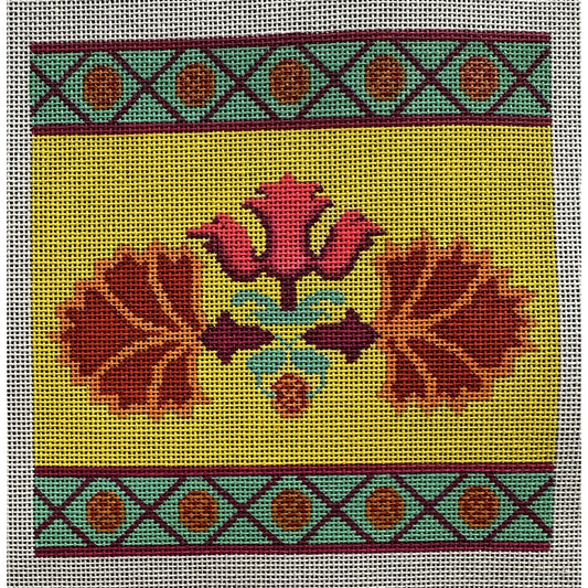Desert Flower 4 Canvas - Garden Gate Needlepoint