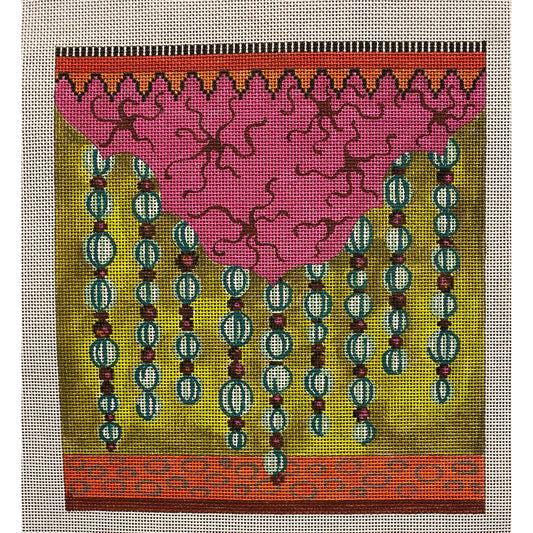 Design 1 Canvas - Garden Gate Needlepoint