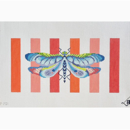 Dragonfly with Stripes - Garden Gate Needlepoint