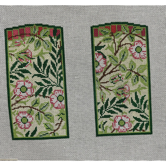 Floral Eyeglass Case - Garden Gate Needlepoint