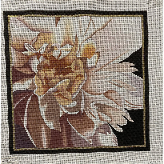 Flower canvas - Garden Gate Needlepoint