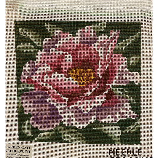 Flower canvas - Garden Gate Needlepoint