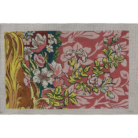 Flowers canvas - Garden Gate Needlepoint