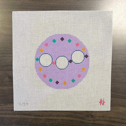 Friendship Bracelet Round - Garden Gate Needlepoint