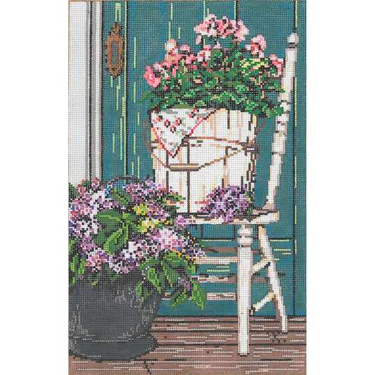 Garden Gems - Garden Gate Needlepoint