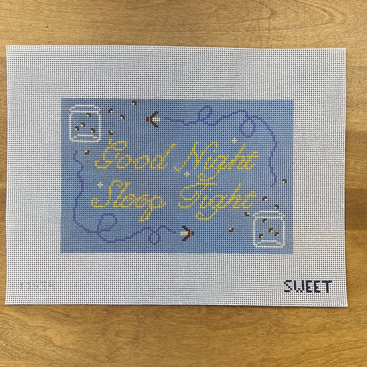 Good Night, Sleep Tight - Garden Gate Needlepoint