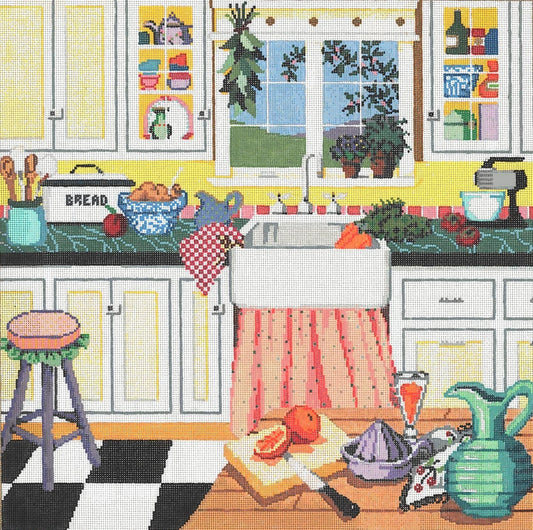 Grandma's Kitchen - Garden Gate Needlepoint