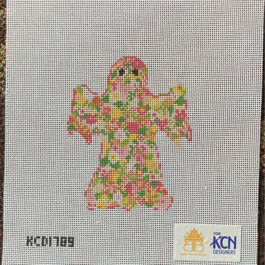 Groovy Ghost Canvas - Garden Gate Needlepoint