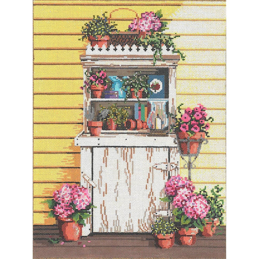 Growing Spot - Garden Gate Needlepoint