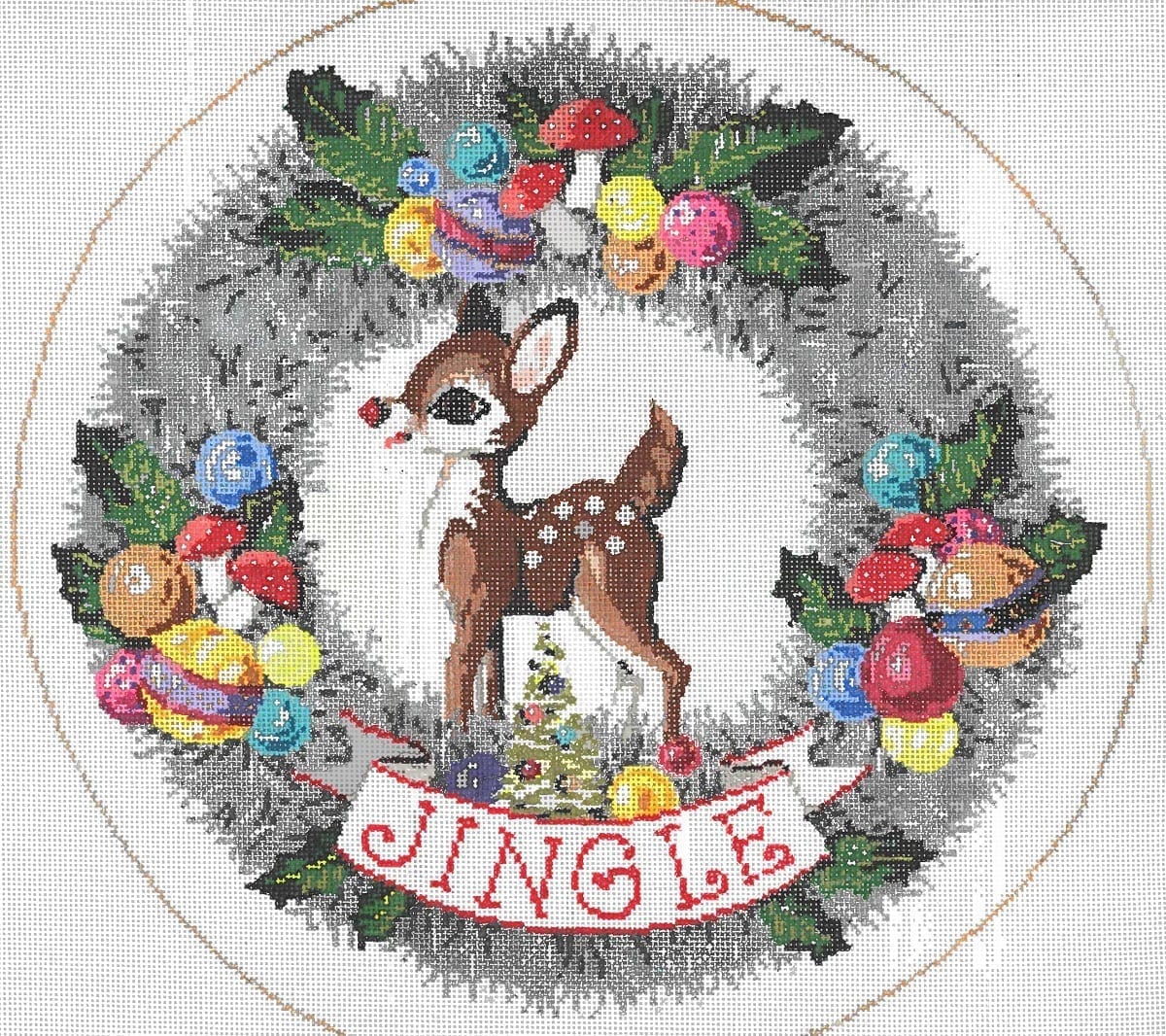 Jingle - Garden Gate Needlepoint