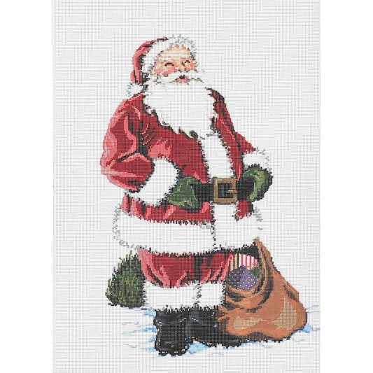 Jolly Man - Garden Gate Needlepoint