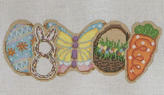 Easter Cookies Row