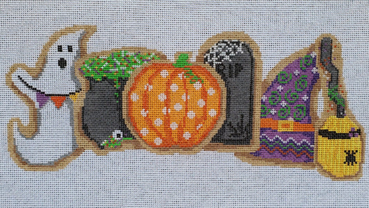 Halloween Cookies Row