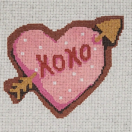 Arrow Heart Cookie