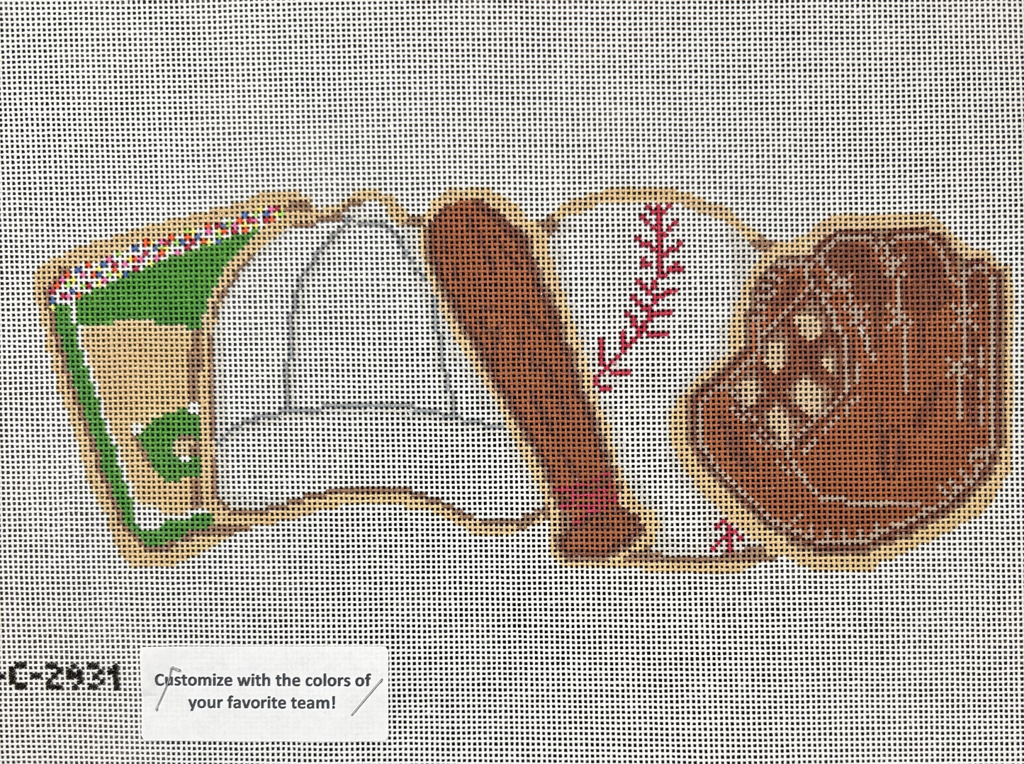 Baseball Cookies Row