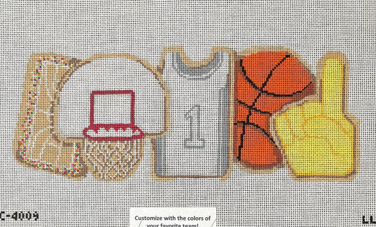 Basketball Cookies Row