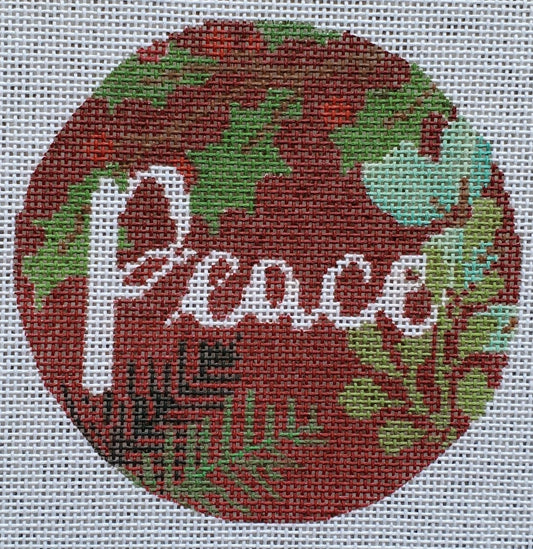 Botanical Peace-- red