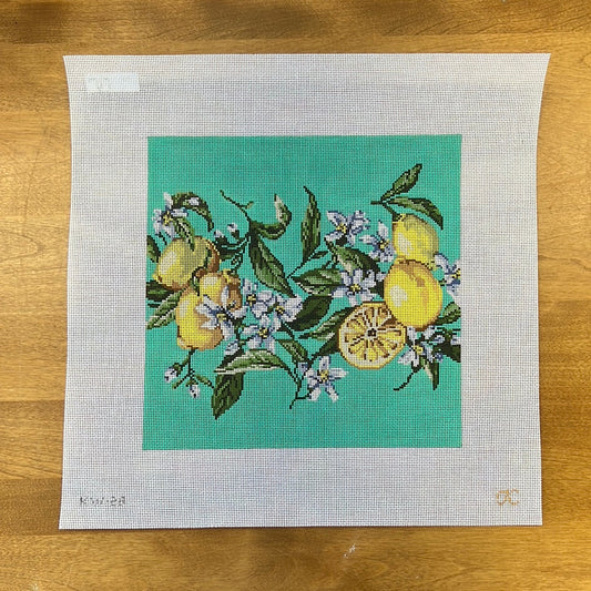 Lemon Square - Garden Gate Needlepoint