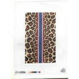 Leopard Eyeglass Case - Garden Gate Needlepoint