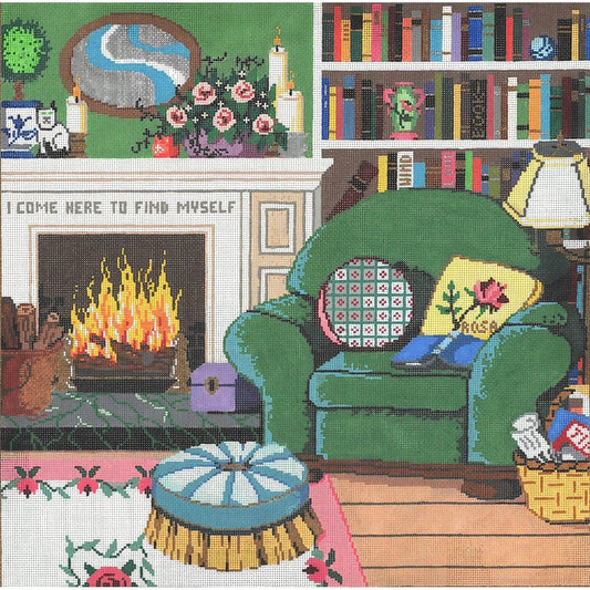 Library - Garden Gate Needlepoint