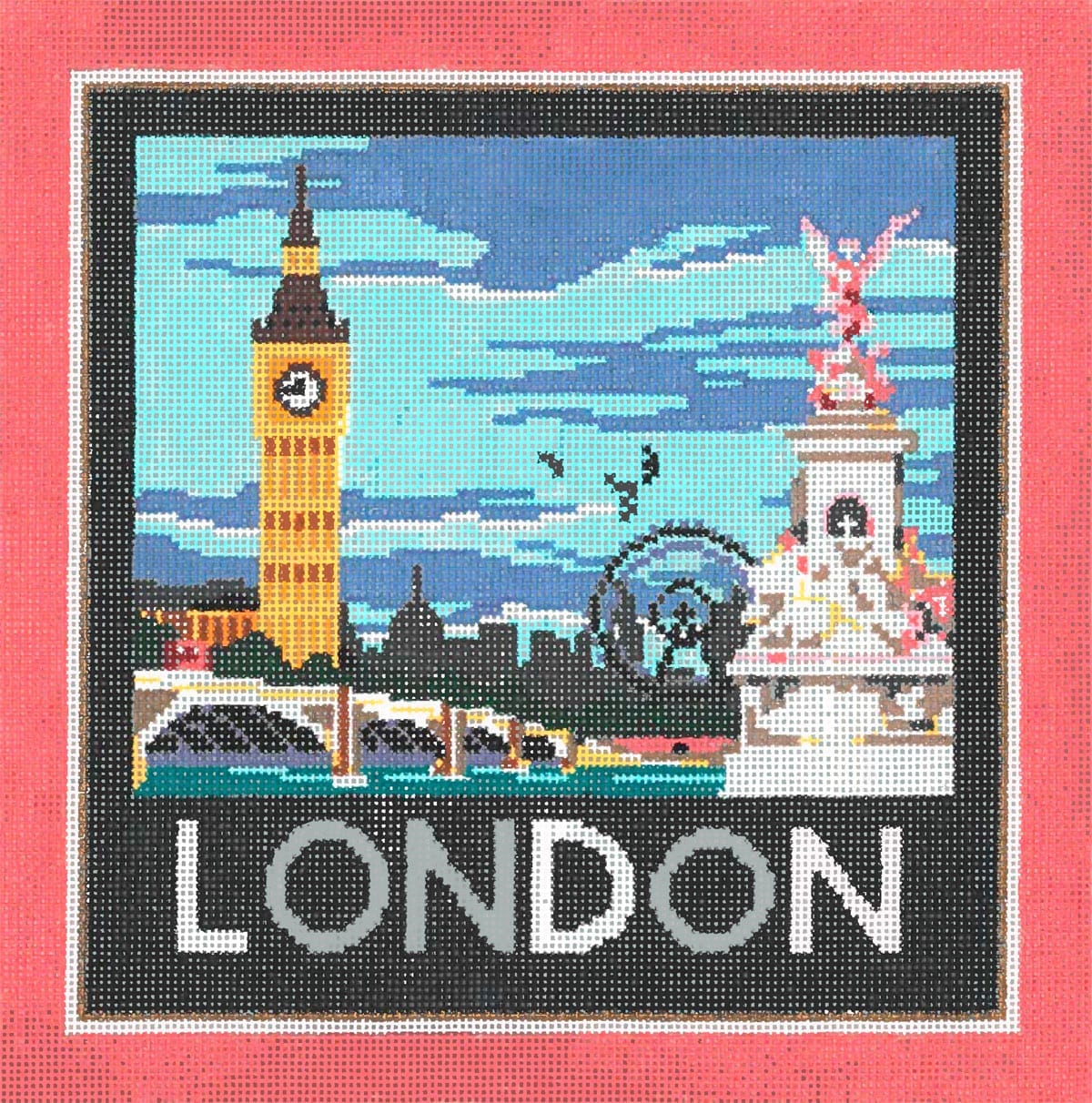 London - Garden Gate Needlepoint