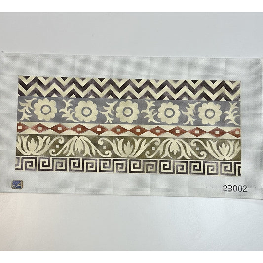 Lumbar Pillow Canvas - Garden Gate Needlepoint
