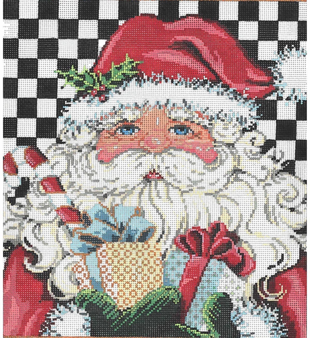 Mac Santa - Garden Gate Needlepoint