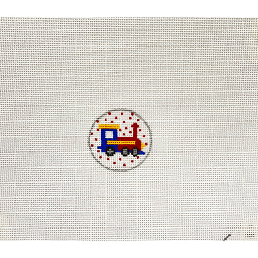 Micro train circle - Garden Gate Needlepoint