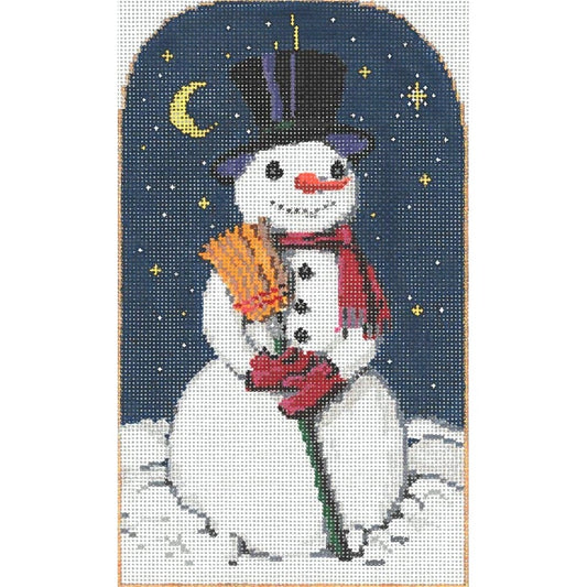 Mini Man IV - Garden Gate Needlepoint