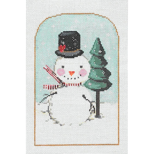 Mini Man VI - Garden Gate Needlepoint