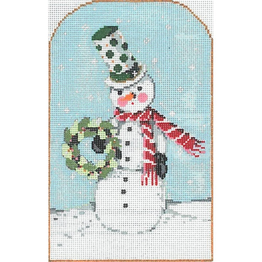 Mini Man VII - Garden Gate Needlepoint