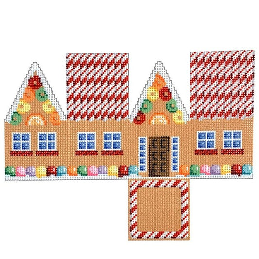 Red Cane Roof Gingerbread Cottage