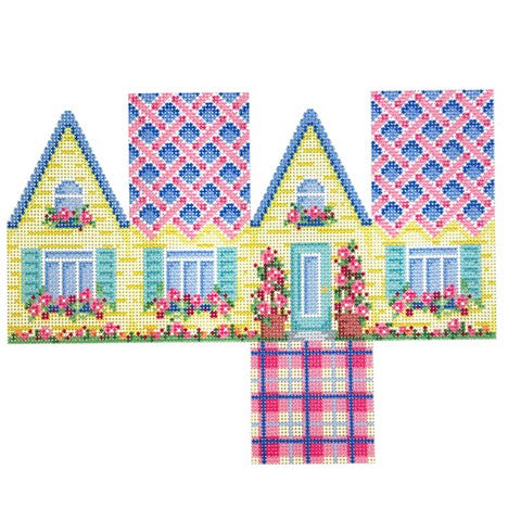 Rose/Yellow Easter Cottage