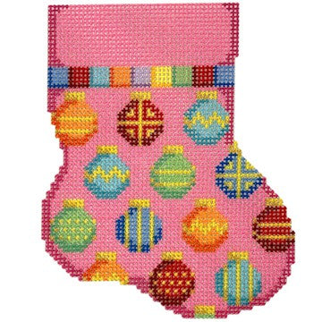Ornaments Repeat Mini Sock