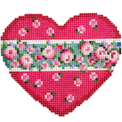 Rose Border Heart