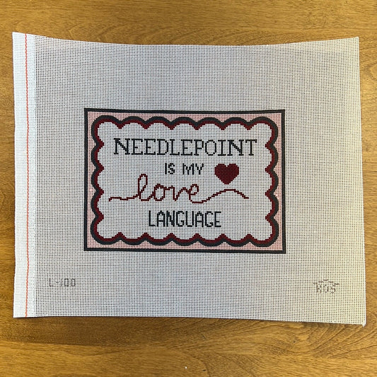 Needlepoint is my love language - Garden Gate Needlepoint