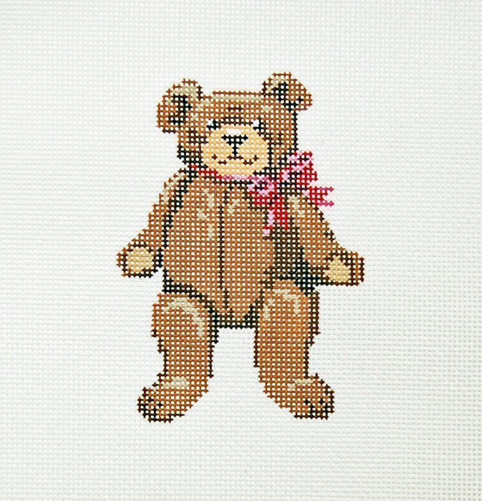 Ornament Bear - Garden Gate Needlepoint