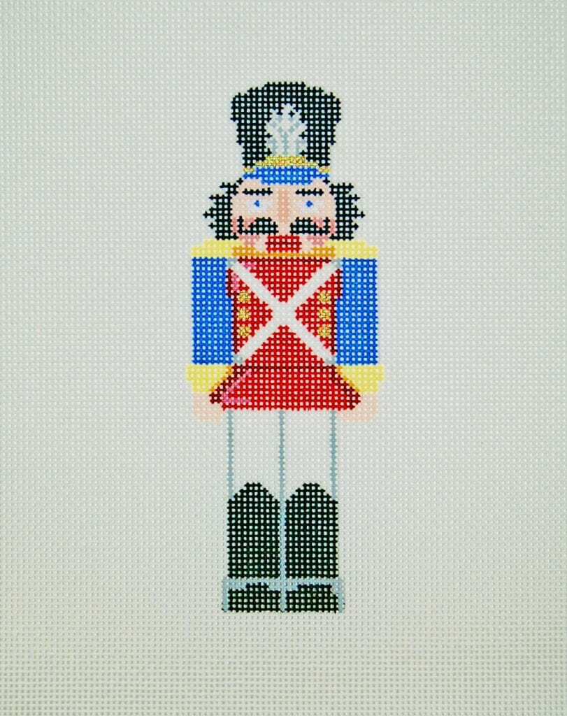 Ornament Nutcracker - Garden Gate Needlepoint