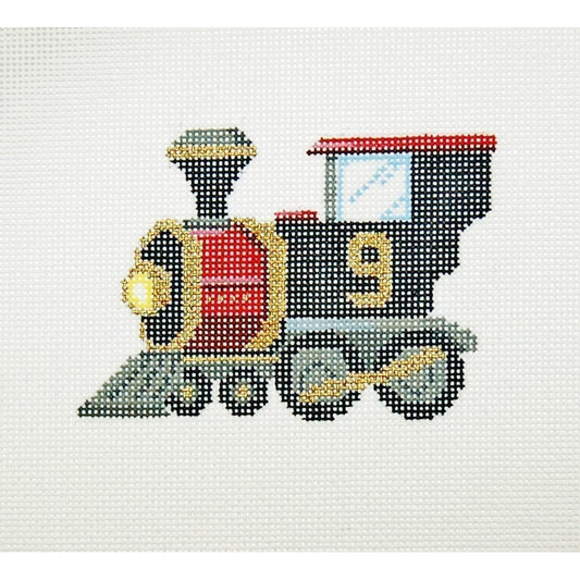 Ornament Train - Garden Gate Needlepoint