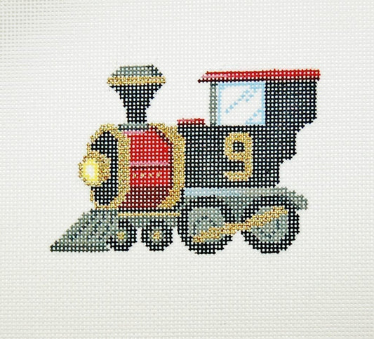 Ornament Train - Garden Gate Needlepoint