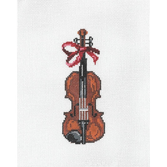 Ornament Violin - Garden Gate Needlepoint