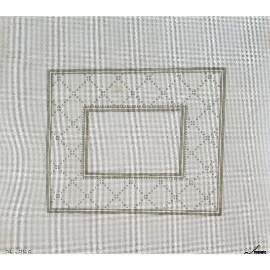 Picture Frame diagonal - Garden Gate Needlepoint