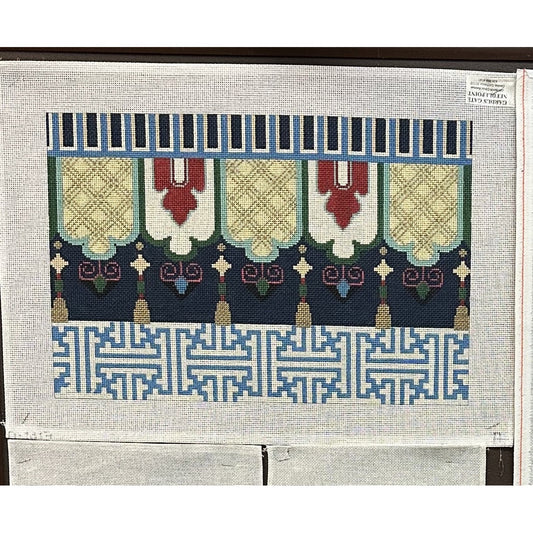 Pillow Design 2 - Garden Gate Needlepoint