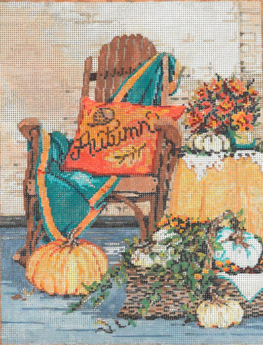 Porch Pleasures - Garden Gate Needlepoint