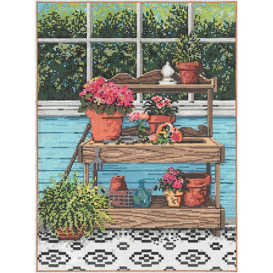Potting Place - Garden Gate Needlepoint